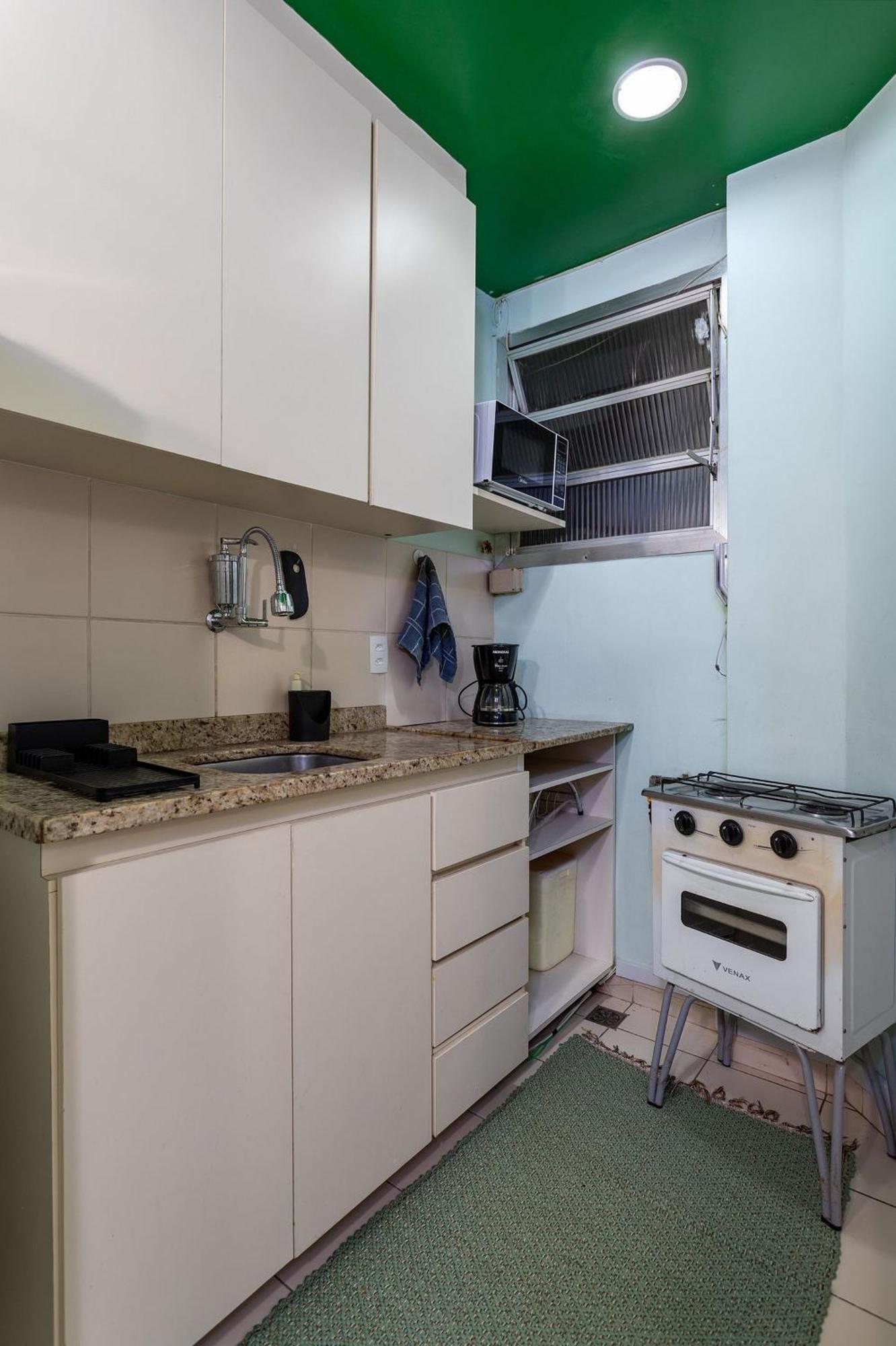 ריו דה ז'ניירו Studio Sol De Copacabana 300 M Da Praia מראה חיצוני תמונה